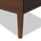 Baxton Studio Merrick 1-drawer Brown Wood Entryway Storage Grey Bench Shoe Cabinet 143-8081 - alternate 9